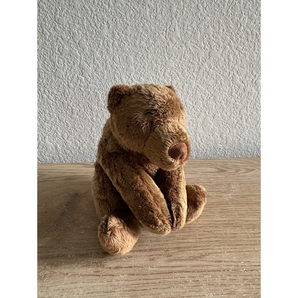 Little Tiger Press Goodnight Sleep Tight Brown Teddy Bear Plush 8 Inch 2004